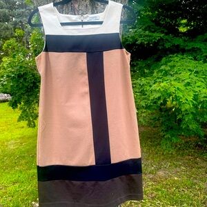 Banana Republic color block a-line dress. 2009. Used, great condition.